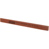 Norton 4" Long x 5/16" Wide x 5/16" Thick, Aluminum Oxide Sharpening Stone Taper, Fine Grade 61463686850 - 01919091