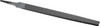 Nicholson 8" Long, Bastard Cut, Flat American-Pattern File Double Cut, Tang 00024NN - 80770118