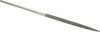 Value Collection 5-1/2" OAL Medium Triangular Needle Diamond File 11/64" Wide x 5/64" Thick, 2-3/4 LOC 2182M - 00448605