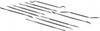 Grobet USA 12 Piece Swiss Pattern File Set 6" Long, 2 Coarseness, Die Sinkers Handle 32.021 - 60110996