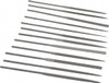 Grobet USA 12 Piece Swiss Pattern File Set 5-1/2" Long, 0 Coarseness, Set Includes Barrette, Crossing, Equalling, Half Round, Knife, Marking, Round, Round Edge Joint, Slitting, Square, Three Square, Warding 31.675 - 60237708