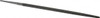 Nicholson 10" Bastard Cut Rasp 3/8" Wide, Standard Handle 19875 - 80765928
