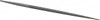 Grobet USA 6" Standard Precision Swiss Pattern Round File Double Cut, 4 Cut, 1/4" Width, with Tang 31.292 - 60112349