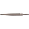 Grobet USA 10" Standard Precision Swiss Pattern Half Round File Double Cut, 0 Cut, 1" Width x 19/64" Thick, with Tang 31.124 - 60204500