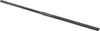 Grobet USA 4" Needle Precision Swiss Pattern Equalling File 0 Cut, 1-3/4" LOC, with Handle 31.498 - 60234101