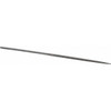Grobet USA 6-1/4" Needle Precision Swiss Pattern Square File 0 Cut, 3" LOC, with Handle 31.619 - 60236536