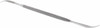 Grobet USA 6" Riffler Precision Swiss Pattern File 0 Cut, with Handle 31.838 - 82126186