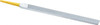 PFERD 6" Swiss Pattern Regular Pillar File Double Cut, Second Cut, 0 Cut, 1/2" Width x 5/32" Thick, with Tang 15107 - 74342916