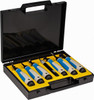 Noga 7 Piece High Speed Steel Hand Deburring Tool Set Blade Type S20, S30, S100, C20, D50, D66, T80, L3, N80K, Holder Type S, C, D, L, K, SP7700 - 41031774