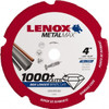 Lenox 4 x 0.05, 3/8" Hole 40/50 Grit Diamond Cutoff Wheel 15,200 Max RPM, Use with Die Grinders 1972919 - 49596794