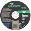 Norton 8 x 1/8, 5/8" Hole 24 Grit Silicon Carbide Cutoff Wheel Very Coarse, Reinforced, 7,640 Max RPM, Use with Circular Saws 07660789086 - 06049894