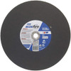 Norton 16 x 7/64, 1" Hole 36 Grit Zirconia Alumina Cutoff Wheel Medium Grade, 3,820 Max RPM, Use with Stationary Tools 66252843257 - 59963066