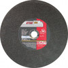 United Abrasives-SAIT 10 x 3/32, 5/8" Hole Aluminum Oxide Cutoff Wheel Reinforced, 6,100 Max RPM, Use with Chop Saws 24035 - 06262927