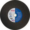 United Abrasives-SAIT 14 x 3/32, 1" Hole Ceramic Cutoff Wheel Reinforced, 4,400 Max RPM, Use with Chop Saws 24053 - 96667845