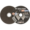 Walter Surface Technologies 5 x 3/64, 7/8" Hole 60 Grit Aluminum Oxide Cutoff Wheel Medium Grade, Reinforced, 12,200 Max RPM, Use with Angle Grinders 11T052 - 77331098