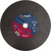 Weiler Abrasives 14 x 3/32, 1" Hole 36 Grit Aluminum Oxide Cutoff Wheel Medium Grade, Reinforced, 4,400 Max RPM, Use with Chop Saws 57093 - 33830266