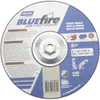 Norton 20 Grit, 9" Wheel Diam, 1/4" Wheel Thickness, Type 27 Depressed Center Wheel Zirconia Alumina/Silicon Carbide Blend, R Hardness, 6,600 Max RPM, Compatible with Angle Grinder 66252843261 - 59938035
