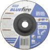 Norton 20 Grit, 7" Wheel Diam, 1/4" Wheel Thickness, 7/8" Arbor Hole, Type 27 Depressed Center Wheel Zirconia Alumina/Silicon Carbide Blend, T Hardness, 8,600 Max RPM, Compatible with Angle Grinder 66252843230 - 59938225