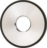 Made in USA 4" Diam x 1-1/4" Hole x 3/8" Thick, N Hardness, 100 Grit Surface Grinding Wheel Diamond, Type 1A1, Fine Grade 03569084 - 03569084