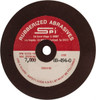 Made in USA 3" Diam x 1/4" Hole x 1/8" Thick, 120 Grit Surface Grinding Wheel Aluminum Oxide/Silicon Carbide Blend, Fine Grade, 7,000 Max RPM 301-F SPI - 73152902
