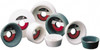 CGW Abrasives 5" Diam, 1-1/4" Hole Size, 1-3/4" Overall Thickness, 60 Grit, Type 11 Tool & Cutter Grinding Wheel Medium Grade, Aluminum Oxide, J Hardness, Vitrified Bond, 5,348 RPM 34920 - 01155308