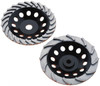 Core Cut 7" Diam, 7/8" Hole Size, 3/16" Overall Thickness, Spiral Cup Tool & Cutter Grinding Wheel Diamond, 8,725 RPM 18396 - 01399963