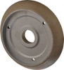 Darex 6-1/2" Diam, 180 Grit, Type 12 Tool & Cutter Grinding Wheel Medium Grade, CBN PP16050GF - 07633787