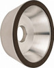 Made in USA 5" Diam, 1-1/4" Hole Size, 1-3/4" Overall Thickness, 100 Grit, Type 11 Tool & Cutter Grinding Wheel Fine Grade, Diamond 03580149 - 03580149