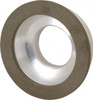 Made in USA 3" Diam, 1-1/4" Hole Size, 7/8" Overall Thickness, 100 Grit, Type 11 Tool & Cutter Grinding Wheel Fine Grade, Diamond 03580206 - 03580206