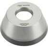 Norton 3-3/4" Diam, 1-1/4" Hole Size, 1-1/2" Overall Thickness, 220 Grit, Type 11 Tool & Cutter Grinding Wheel Very Fine Grade, Diamond, Resinoid Bond 69014192363 - 73556185