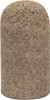 Grier Abrasive Type 18R, 2" Max Diam, 4" Head Thickness, 16 Grit Round Tip Plug Aluminum Oxide, Very Coarse Grade, 5/8-11 Shank Thread T18R-2 - 64160450