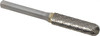 SGSPRO 3/8" Cut Diam, 1/4" Shank Diam, Carbide Double Cut Cylinder Burr with Radius Radius End, 1-1/2" LOC 11828 - 05291497