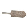 Grier Abrasive 7/8" Head Diam x 2" Thickness, A11, Pointed Tree End, Aluminum Oxide Mounted Point Brown, Very Coarse Grade, 36 Grit, 19,860 RPM A11-B-20287 - 00576561