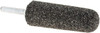 Made in USA 1" Head Diam x 2-3/4" Thickness, A3, Tree End, Aluminum Oxide Mounted Point Blue-Gray, Very Coarse Grade, 24 Grit, 16,100 RPM 003AE1SD2-SP - 69163798