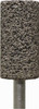 Tru-Maxx 3/4" Head Diam x 3/4" Thickness, W207, Cylinder End, Zirconia Alumina Mounted Point Brown, Coarse Grade, 36 Grit, 24,000 RPM TM-207AB3SD2 - 69698660