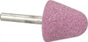 Tru-Maxx 1-1/4" Head Diam x 1-1/4" Thickness, A4, Tree End, Aluminum Oxide Mounted Point Pink, Medium Grade, 60 Grit, 28,550 RPM 66253291558 - 89677553