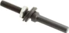Value Collection 1/4" Shank Abrasive Point Mandrel 2-1/2" Length, 1/4" Hole Compatibility, for Small Wheels W-22SP - 00395392