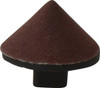 Superior Abrasives 7/8" Diam 180 Grit 90° Included Angle Cone Center Lap Aluminum Oxide, Very Fine Grade, Shank Mounted 12208 - 00446377