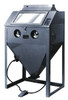 Econoline 30 x 23 x 22" Working Dimensions Free-Standing Suction Sandblaster 12 CFM @ 80 psi, 32" Overall Cabinet Width x 63" Overall Cabinet Height x 25" Max Cabinet Depth, Steel, Dust Collector 101693S-A - 00223750