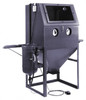 Econoline 36 x 30 x 36" Working Dimensions Free-Standing Pressure Sandblaster 25 CFM @ 80 psi, 84" Overall Cabinet Width x 76" Overall Cabinet Height x 32" Max Cabinet Depth, Steel, Dust Collector 101760DP-A - 00223826