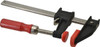 Bessey 6" Capacity, 2-1/2" Throat Depth Cast Iron Bar Clamp 600 Lb Clamping Pressure, 10" OAL GSCC2.506 - 67105742