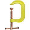Bessey C-Clamps, Clamp Type: Standard C-Clamp, Application Strength: Regular-Duty, Throat Depth Style: Deep Throat, Clamp Material: Forged Steel, Maximum Opening Capacity (Inch): 4, Minimum Opening Capacity (Inch): 0 CDF404CHV - 14850234