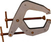 Kant Twist 2,000 Lb, 6" Max Opening, 2-1/8" Open Throat Depth, 3-5/8" Closed Throat Depth, Cantilever Clamp High Tensile Steel Jaw, T-Handle, 8-1/4" OAL, 8-1/4" Max Width K060TD3 - 01694397