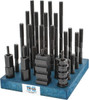 TE-CO 38 Piece, 1/2-13 Stud, 11/16" T Slot, T Nut & Stud Kit 1-1/8" T-Slot Nut Width, 3, 4, 5, 6, 7, 8" Stud Lengths 20607 - 06943054