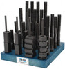 TE-CO 41 Piece, 5/8-11 Stud, T Nut & Stud Kit 3, 4, 5, 6, 7, 8" Stud Lengths 20712 - 06946024