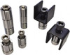 Mitee-Bite 0.3937 to 0.0197" Expansion Diam, 950 Lb Holding Force, M4x0.7 Center Screw, Stainless Steel ID Expansion Clamp 3/8" Mount Hole Diam, 1 Mount Hole 38740 - 37467487