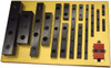 Mitee-Bite 3" Long x 0.73" Wide x 0.48" High, 2 Hole Locating & Positioning Rails 1/4-20, Low Carbon Steel 33200 - 93146850