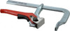 Bessey 4" Deep Throat, 8" Max Capacity, Standard Sliding Arm Clamp 660 Lb Clamping Pressure LC8 - 06997027