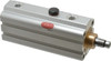 Destaco 67 Lb Clamping Force, Adjustable (Right, Left, Straight) Swing, 28mm Total Stroke, Single-Acting Pneumatic Swing Clamp G1/8 Port, 124.97mm Body Length x 32mm Body Width, 19.4 cm3 (Clamp), 22.5 cm3 (Unclamp) 89R32-010-2 - 60096096