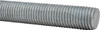Made in USA 1-8 x 6 ft. Low Carbon Steel Threaded Rod Right Hand Thread, Hot-Dipped Galvanized Finish, UNC 85166 - 02608875